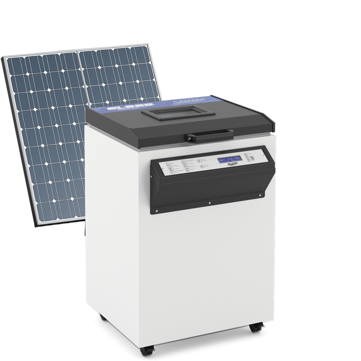 Câmara solar para vacina
